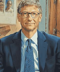 Bill Gates Legacy Diamond Painting