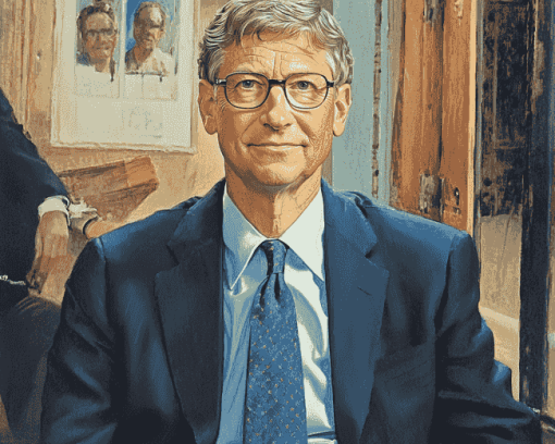 Bill Gates Legacy Diamond Painting