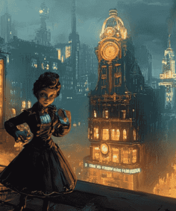 Bioshock Animation Style Diamond Painting