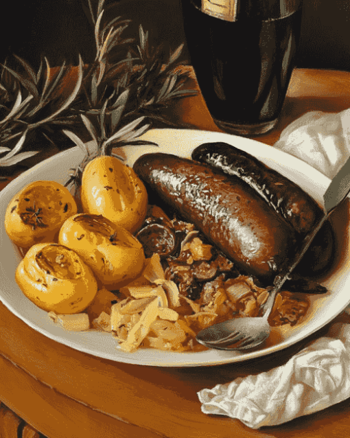 Black Boudin Diamond Painting