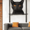 Black Cat Wall Scene Diamond Painting