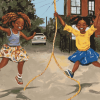 Black Children Playing Diamond Painting