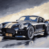 Black Ford Shelby Cobra Car Diamond Painting