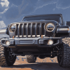 Black Jeep Offroad Diamond Painting