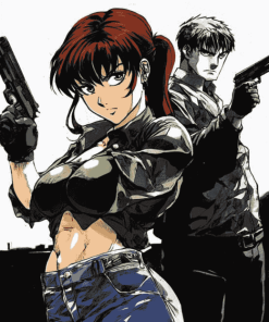 Black Lagoon Anime Adventure Diamond Painting