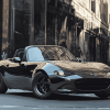 Black Mazda Miata Car Diamond Painting