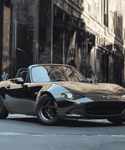 Black Mazda Miata Car Diamond Painting