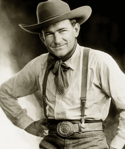 Black & White Will Rogers Diamond Painting