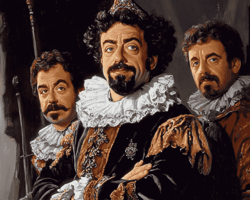 Blackadder Comedy Series Diamond Painting