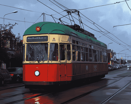 Blackpool Tramway Journey Diamond Painting