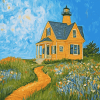 Block Island Southeast Lighthouse Diamond Painting