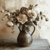 Blossoms in Vintage Vase Diamond Painting