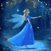 Blue Fairy Disney Fantasy Diamond Painting