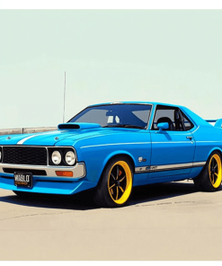 Blue Xb Gt Falcon Vehicles Diamond Painting