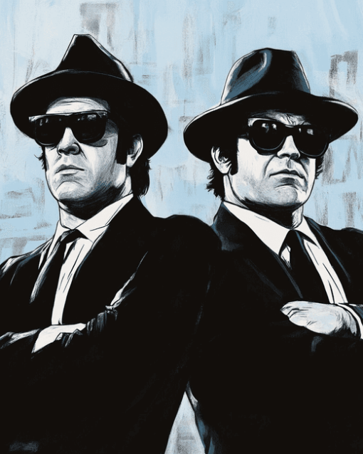 Blues Brothers Movie Diamond Painting