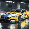 Bmw M8 Gte Engines Diamond Painting