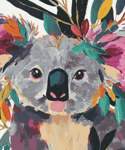 Bohemian Koala Diamond Painting