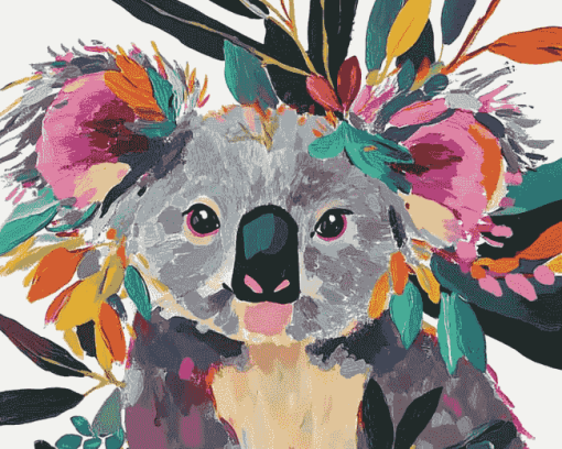 Bohemian Koala Diamond Painting