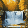 Bond Michigan Waterfall Diamond Painting