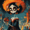 Book of Life Animation Theme Diamond Painting