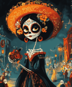 Book of Life Animation Theme Diamond Painting