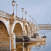 Bordeaux Pont De Pierre France Diamond Painting