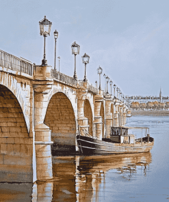 Bordeaux Pont De Pierre France Diamond Painting