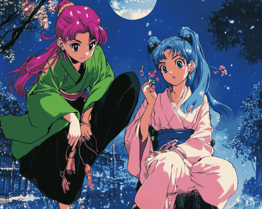 Botan and Yusuke YuYu Hakusho Diamond Painting