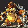 Bowser Cartoon Diamond Painting