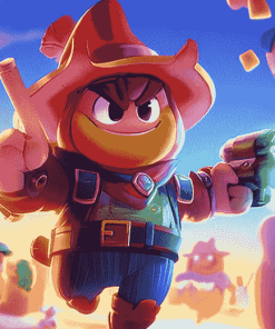 Brawl Stars Game Animation Diamond Painting