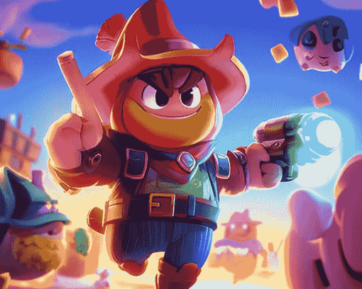 Brawl Stars Game Animation Diamond Painting