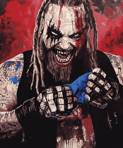 Bray Wyatt WWE Belt Diamond Painting