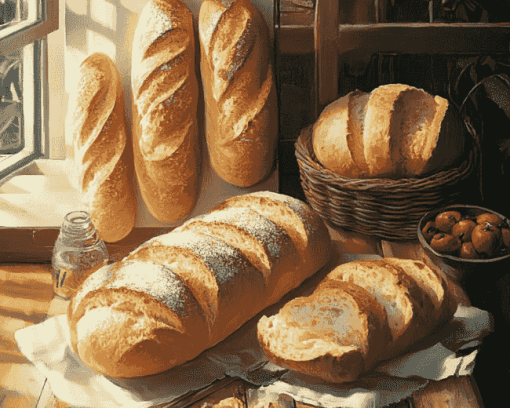 Bread Artistry Diamond Painting