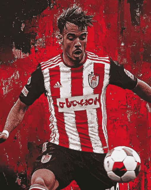 Brentford FC Star Diamond Painting