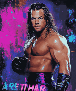 Bret Hart Legendary Wrestler Diamond Painting