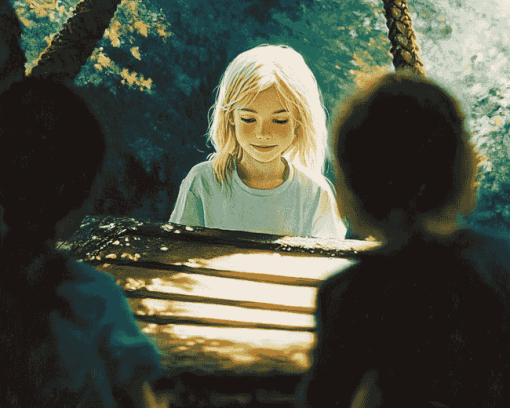 Bridge To Terabithia Characters Diamond Painting