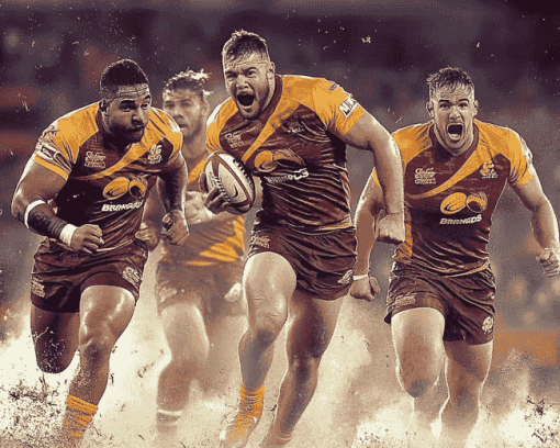 Brisbane Broncos Stars Diamond Painting