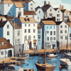 Brixham Buildings Diamond Painting