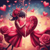 Broken Heart Fantasy Diamond Painting