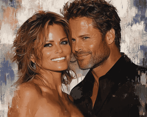 Brooke Burke and David Charvet Celebrity Diamond Painting