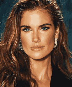 Brooke Shields Celebrity Diamond Painting