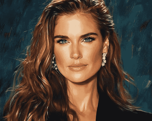 Brooke Shields Celebrity Diamond Painting