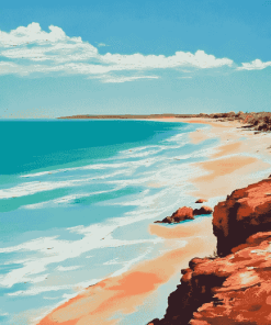 Broome Australia Seascape Diamond Painting