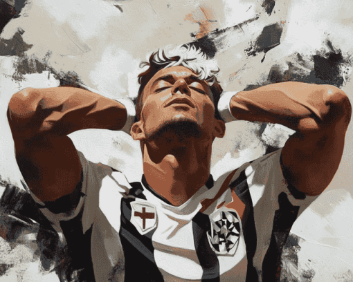 Bruno Guimaraes Football Diamond Painting