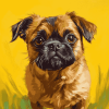 Brussels Griffon Dog Diamond Painting