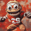 Brutus Buckeye Animation Diamond Painting