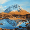 Buachaille Etive Mor Scenic Mountain Diamond Painting