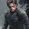 Bucky Barnes Avengers Diamond Painting