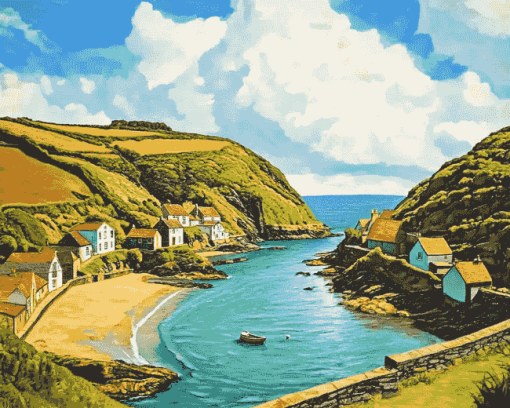 Bude Landscapes Diamond Painting