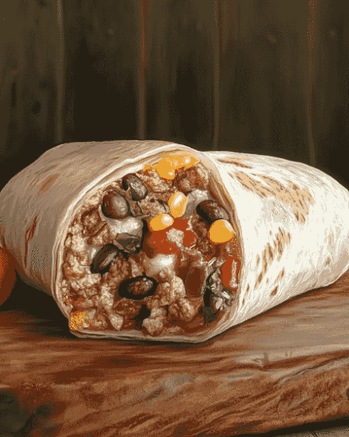 Burrito Artistry Diamond Painting